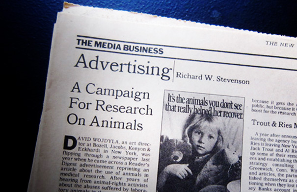 A Campaign for Animal Research